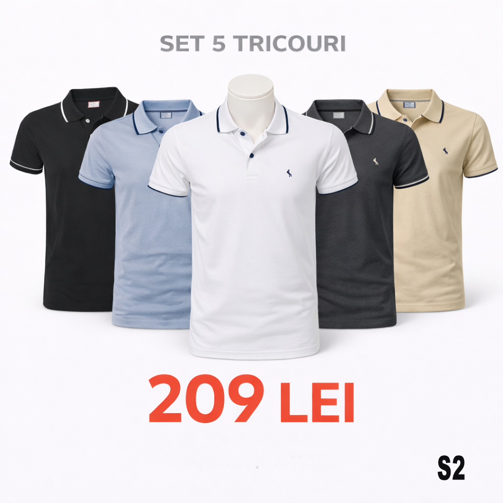 Tricouri Comode din Bumbac